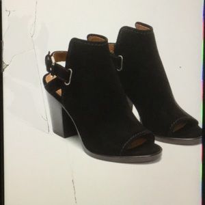 Frye Dani Shield Sling- Back Booties